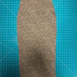 Manners London leopard print maxi pencil skirt